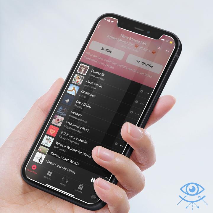 Immagine prodotto Bigben Connected Protezione del display con filtro per la luce blu (2 Pezzo/i, Apple iPhone 12 mini)