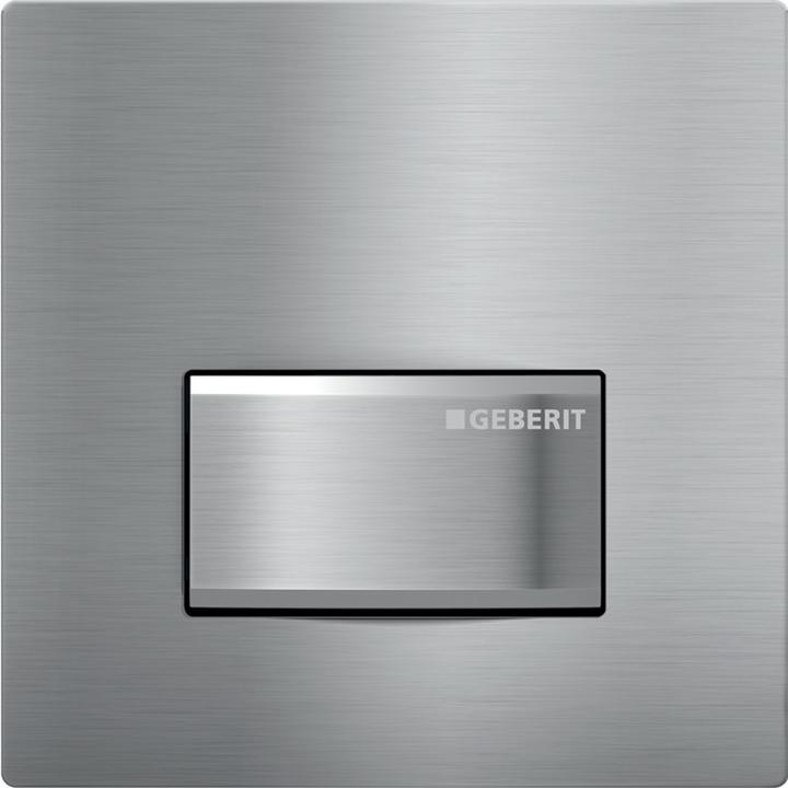 Produktbild Geberit Urinalsteuerung Typ 50 pneumatisch chrom gebrstet 116.016.GH.5