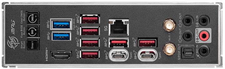 Immagine prodotto MSI MB Intel 1700 MPG Z790 CARBON MAX WIFI II (LGA 1700, Intel Z790, ATX)