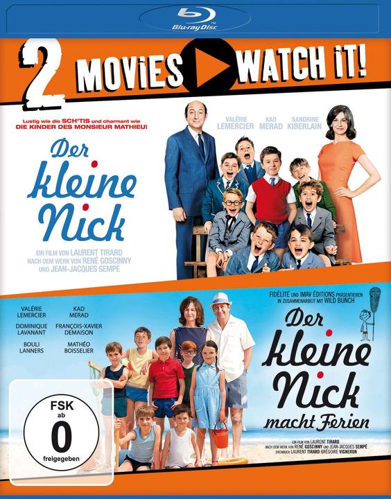 Immagine prodotto Il piccolo Nick & il piccolo Nick va in vacanza (Blu-ray, 2015, Tedesco)