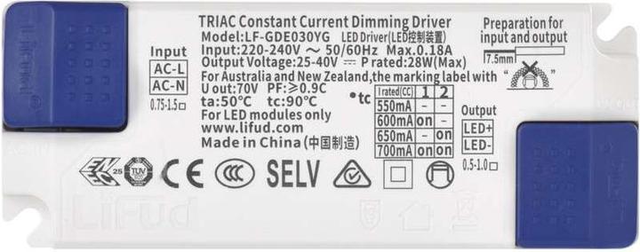 Image du produit Emos Pilote Triac dimmable pour luminaire LED 700mA 28W