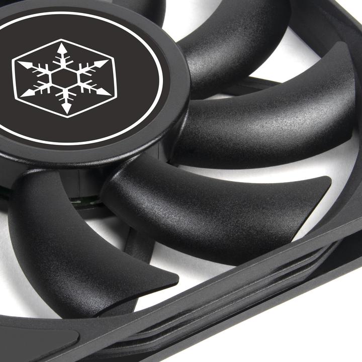 Actual product image Silverstone SST-AS120B, fan (120 mm, 1 x)