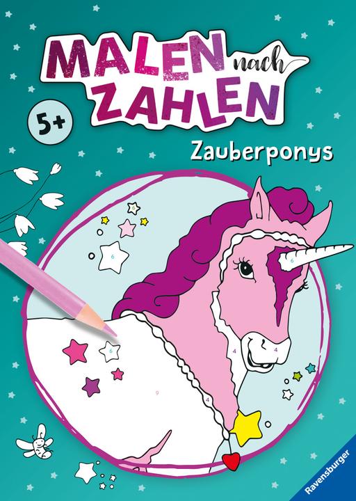 Produktbild Ravensburger Malen nach Zahlen: Zauberponys