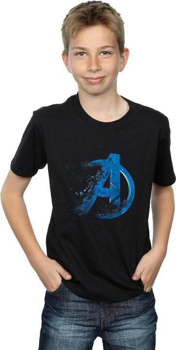 Actual product image Boys Avengers Endgame Dusted Logo T-Shirt (152, 158)