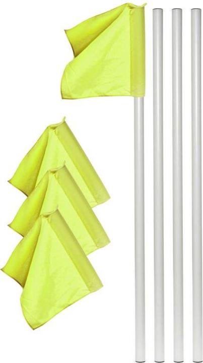 Actual product image Kübler Sport Border rods set of 4 Ø 50 mm, yellow