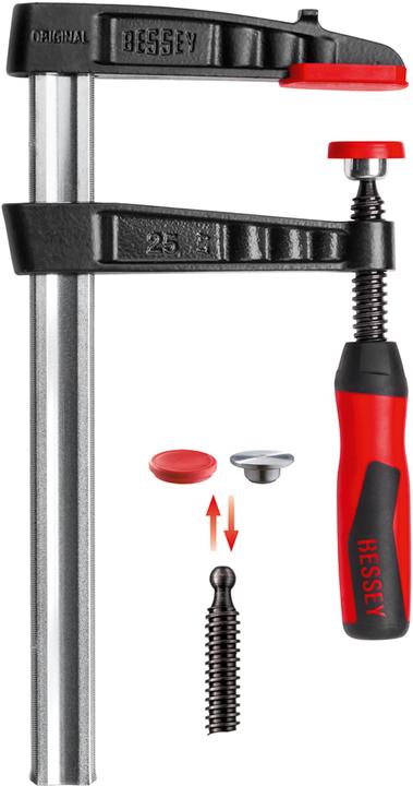 Produktbild Bessey Temperguss-Schraubzwinge TG-2K (300 mm)