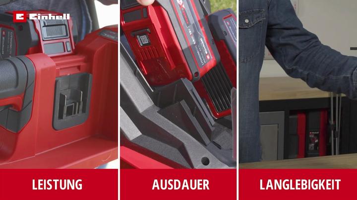 Actual product image Einhell 18V 4-6Ah & 6A Boostcharger PXC Power X-Change PLUS 4512143 Tool Battery and Charger 6Ah (18 V)