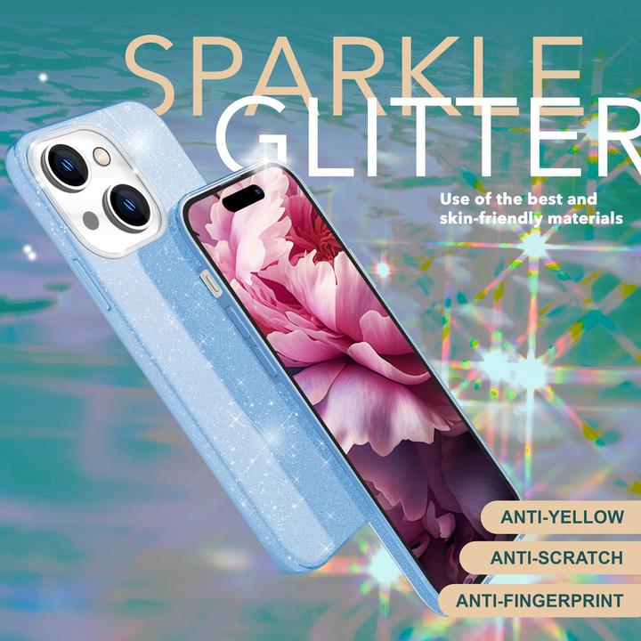 Produktbild Nalia Glitzer Hülle (Apple iPhone 15 Plus)