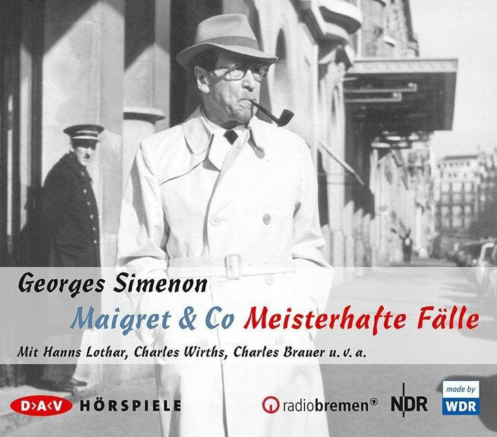 Image du produit Maigret & Co - Des cas magistraux (Charles Brewer, Charles Wirths, Hanns Lothar, Georges Simenon, Allemand)