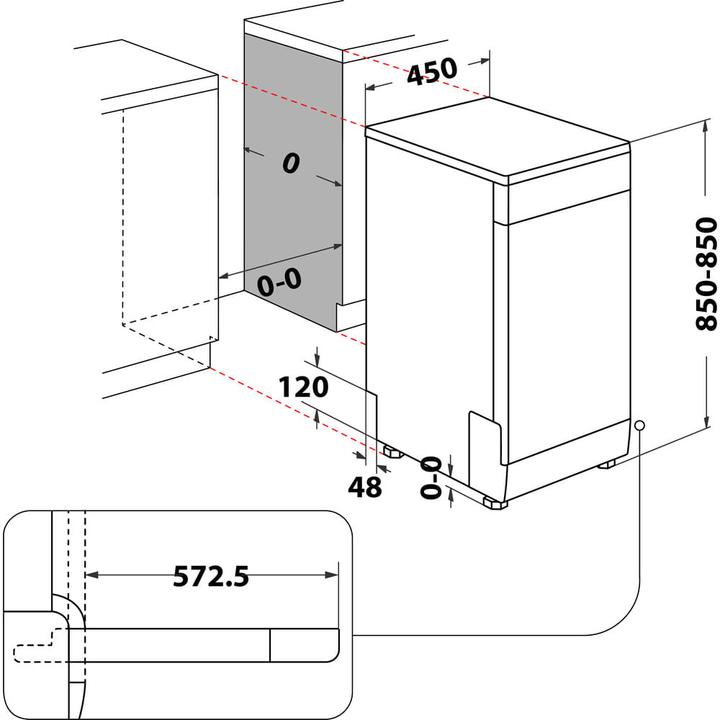 Actual product image Whirlpool WSFE2B19