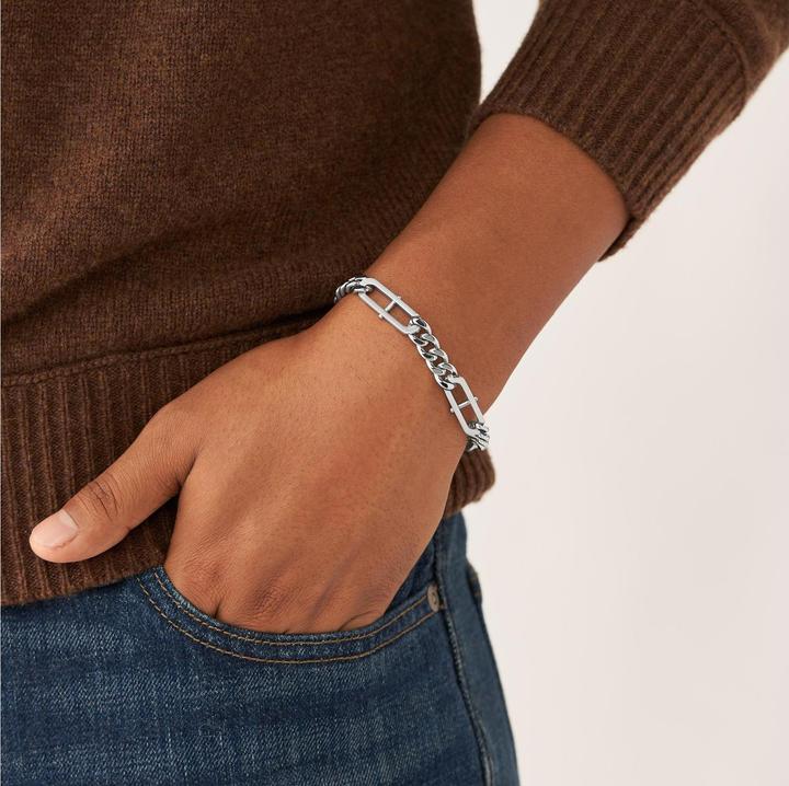 Image du produit Fossil Bracelet Heritage (17.50 cm, Acier inoxydable)