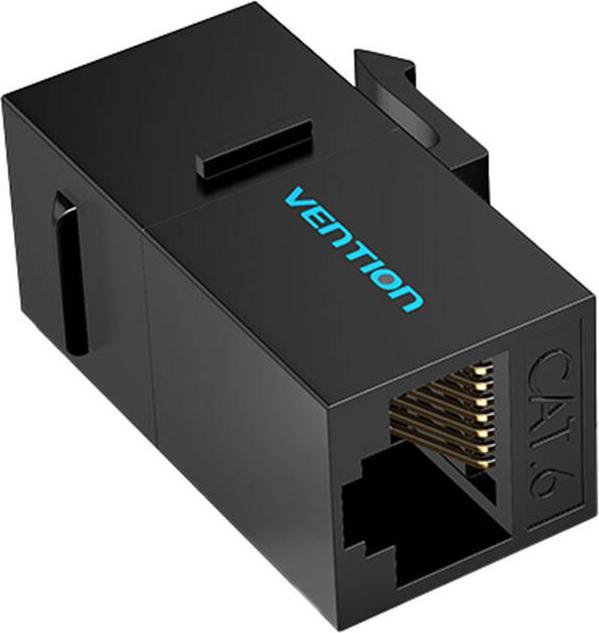 Actual product image Vention Keystone Jack Cat.6 UTP IPGB0, black (Keystone module)