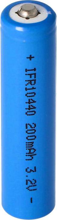 Produktbild AccuCell Akku Solar IFR 10440 AAA Solar mit Kopf ungeschützt (1 Stk., 200 mAh, Akku)