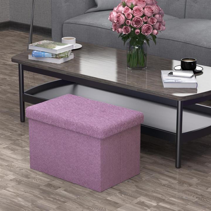 Actual product image Intirilife Bench 49x30x30 cm LOTUS ROSA (49.30 cm)