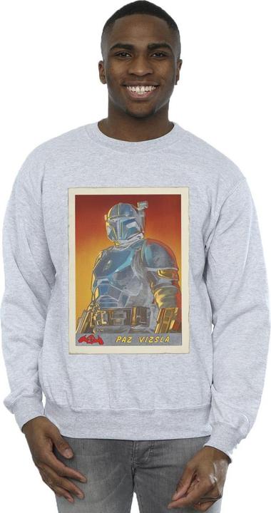Produktbild Star Wars The Mandalorian Paz Vizla Card Sweatshirt (L)