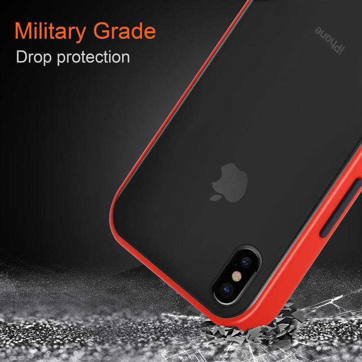 Productafbeelding Cadorabo Hybride matte hoes (Apple iPhone X)
