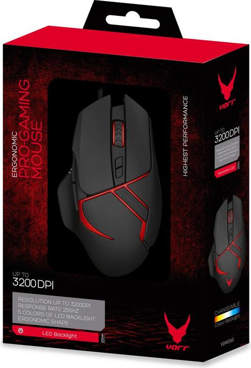 Image du produit Varr V-360 souris (VGM0360) (Filaire)