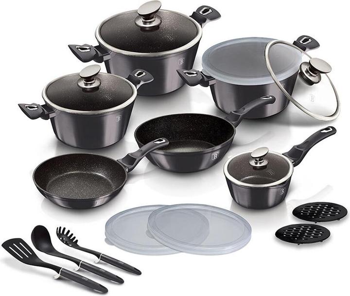 Actual product image BerlingerHaus Kochgeschirr-Set (28 cm, Pot, Cast aluminium)