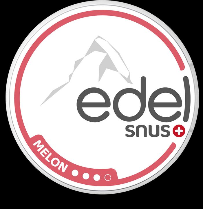 Actual product image Edelweiss Melon (All White Slim) (Nicotine Pouches, 15 mg)