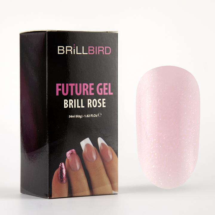 BrillBird Future Gel Brill Rose - 60g (Brill Rose, UV-Gel Lack)