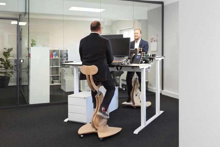 Actual product image FitSeat Professional desk bike