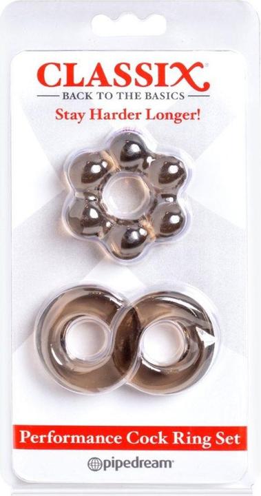 Actual product image Shots Performance Cock Ring Set