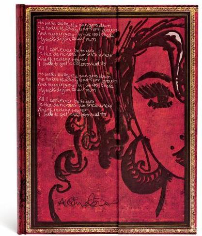 Actual product image Paperblanks Amy Winehouse - notebook (Special, Lined, Hardcover)