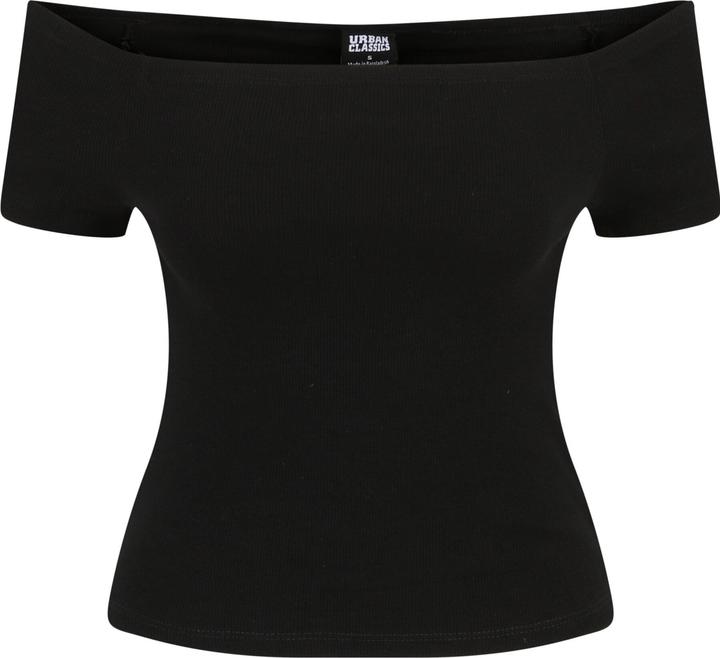 Actual product image Urban Classics Ladies Off Shoulder Rib Tee 2-Pack - 60065 (M)