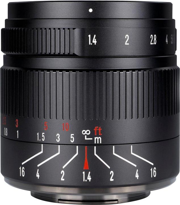 7artisans 55 mm f/16 - 1.4 Mark II, Micro Four Thirds (Micro Four Thirds, APS-C / DX)