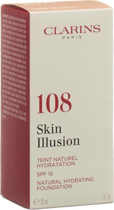 Image du produit Clarins Illusion cutanée - SPF15 Sable 108 (N° 108 - Sable)
