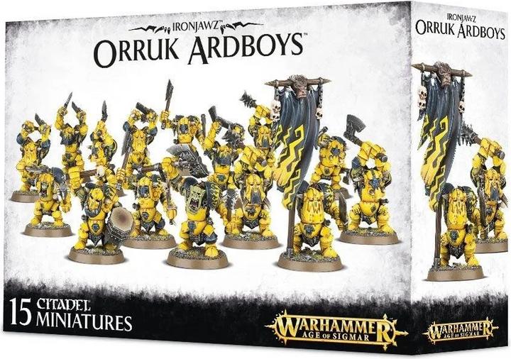 Produktbild Games Workshop Warhammer AoS - Ironjawz Orruk Ardboyz