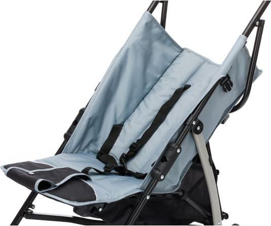 Produktbild Mica Liegebuggy Glider - schwarz/hellgrau