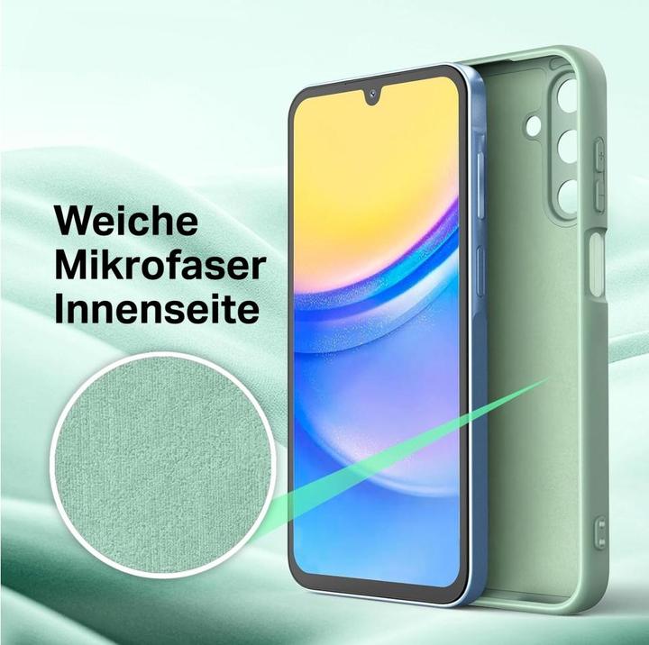 Produktbild Screenguard Samsung Galaxy A15 5G Liquid Silicone Case Hülle (Samsung Galaxy A15 5G)