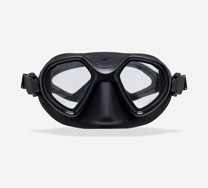 Actual product image Subea Tauchmaske Apnoetauchen Antibeschlag kleines Volumen - 500 Dual LV schwarz