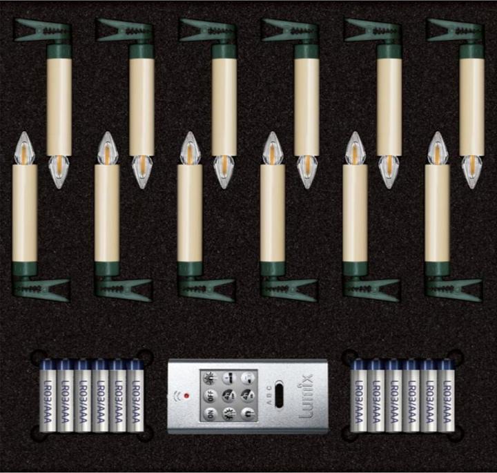 Actual product image Krinner Superlight Flame (12 x)