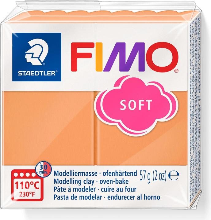Image du produit Fimo Pâte à modeler Soft Trend Papaya 57gr.
