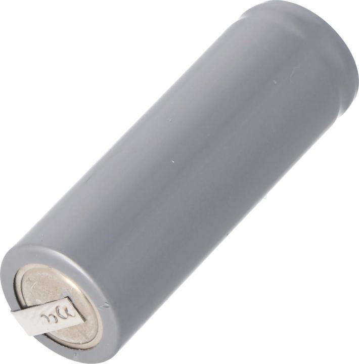 Immagine prodotto Panasonic Akku HHR-120 für Rasierer, Rasierapperate mit Lötfahne U-Form (1 pz., 4/5 AA, 1200 mAh)