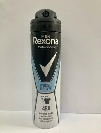 Immagine prodotto Rexona Motion Sense Invisible Men Deo Ice Fresh (Getto vaporizzato, 150 ml)