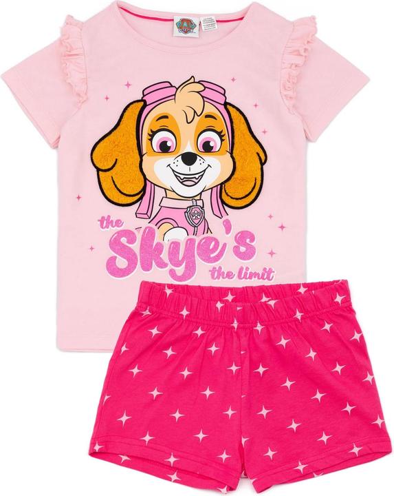 Paw Patrol Skye's The Limit Schlafanzug mit Shorts Mädchen