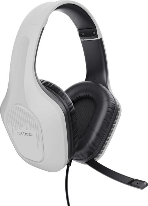 Produktbild Trust GXT415W ZIROX HEADSET – WHITE (Kabelgebunden)