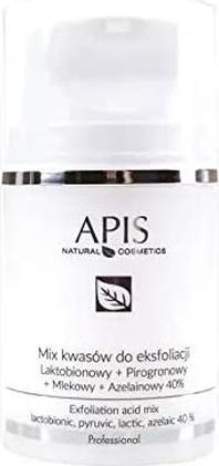 Apis Natural Cosmetics Apis - Exfoliation Acid Acid Mix Is Lactosonic Exfoliation + Pyrurogonic + Lactic + Azelain 40% (Peeling, 50 ml)