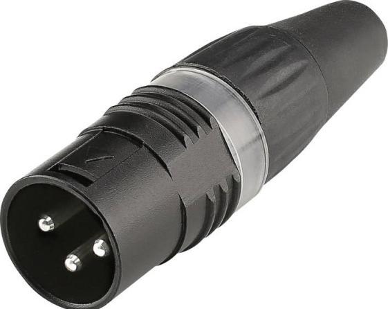 Produktbild Hicon XLR Stecker 3pol HI-X3CM-BLK