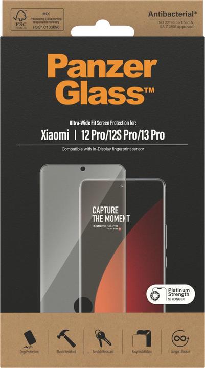 Immagine prodotto PanzerGlass Custodia Friendly (1 Pezzo/i, Xiaomi 12 Pro, Xiaomi 12S Pro, Xiaomi 13 Pro)