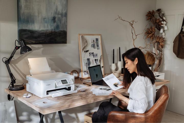 Image du produit Canon PIXMA TS7650i Blanc (Encre, Couleur)
