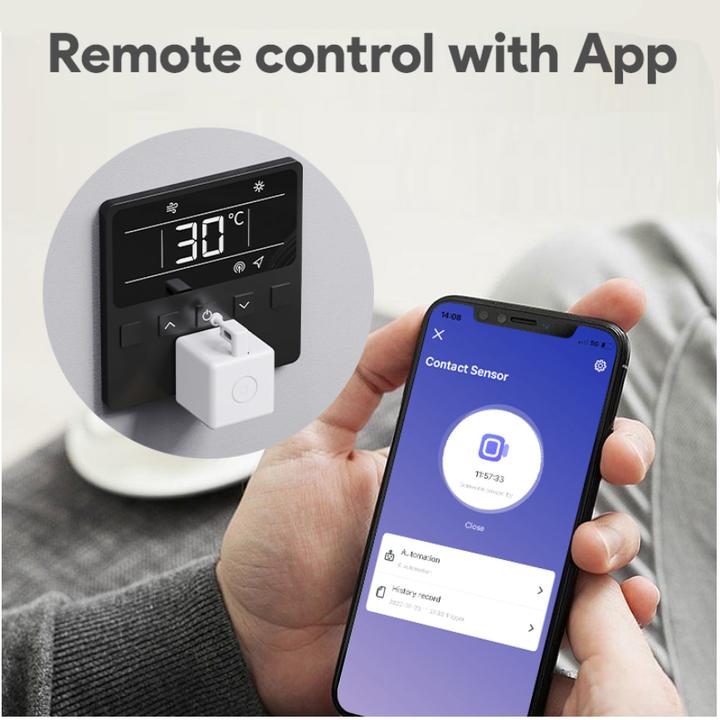 Actual product image Novidarte Fingerbot plus with Smart Life app (Fingerprint)