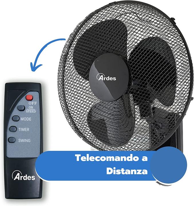 Immagine prodotto Poly Pool Ventilatore da parete AR5W40R, 40 cm (59 dB)