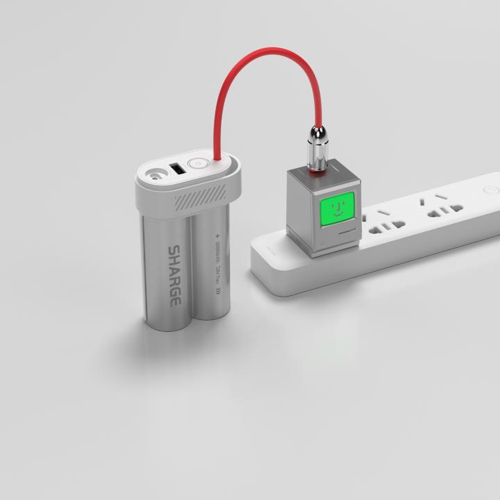 Actual product image Sharge Pouch Mini WHI (10000 mAh, 30 W, 36 Wh)