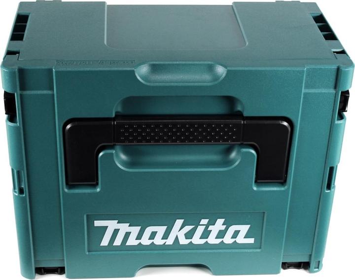 Actual product image Makita MAKPAC 3 case ( 821551-8 ) with insert for BL18xx B batteries + charger DC18RD ( 8392053 )