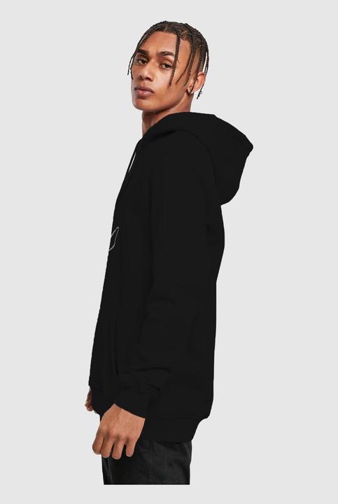 Actual product image Merchcode Peace - Scribble Hand Black Heavy Hoody - 161335 (L)
