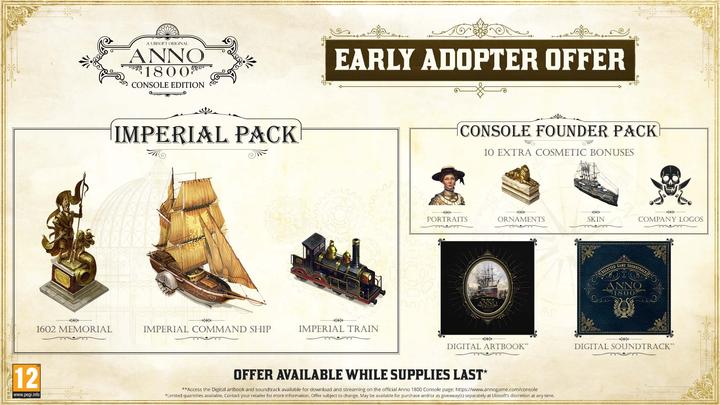 Produktbild Ubisoft Anno 1800 (PS5, DE)